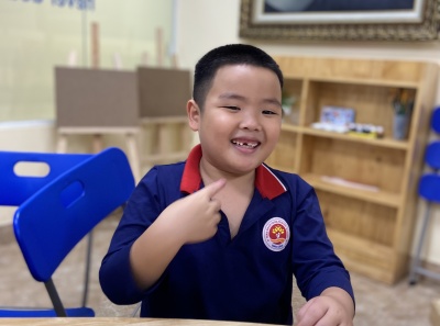 Hoạt động sôi nổi cùng lớp tiếng anh trải nghiệm KID 1A tại trung tâm THTSmart